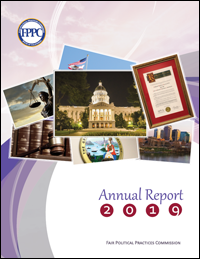 2019 FPPC Annual Report Cover Thumbnail