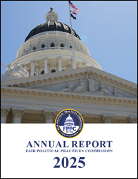 2025 FPPC Annual Report Cover Thumbnail